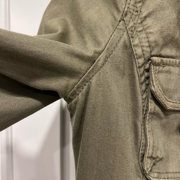 American Eagle Outfitters Women's Green Utility Jacket - Picture 9 of 15